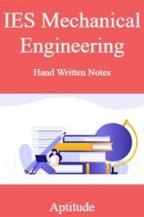 IES Mechanical Engineering Hand Written Notes Aptitude IES Mechanical Engineering Hand Written Notes Aptitude